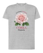 1664 (87) Koszulka Personalizowana Dzień Kobiet <br>Kwiat dla Mamy Dziewczyny Żony Babci