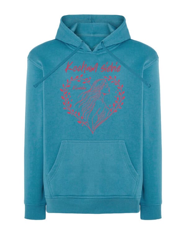 1665 (11) Bluza z kapturem <br>Personalizowana Dzień Kobiet Kocham Siebie