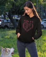 1665 (8) Bluza z kapturem <br>Personalizowana Dzień Kobiet Kocham Siebie