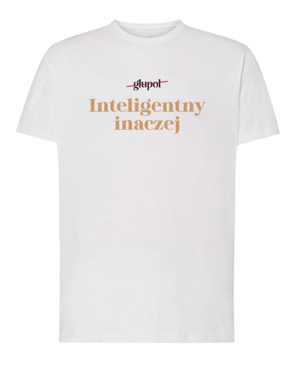 1666 (1) Koszulka Dzień Mężczyzny <br>Śmieszna Mój Głupol