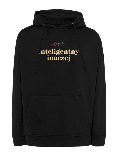 1666 (9) Bluza z kapturem Dzień Mężczyzny Śmieszna Mój Głupol