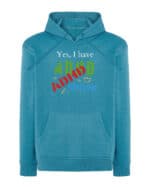 1667 (16) Bluza z kapturem <br>Mam ADHD Śmieszna