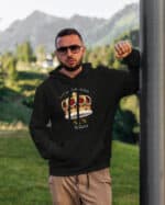 1668 (16) Bluza z kapturem Personalizowana Dzień Mężczyzn <br>Prezent dla Taty Dziadka