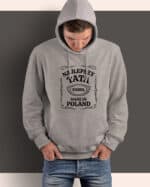 1669 (12) Bluza z kapturem Personalizowana Dzień Mężczyzn <br>Najlepszy Prezent dla Taty Dziadka