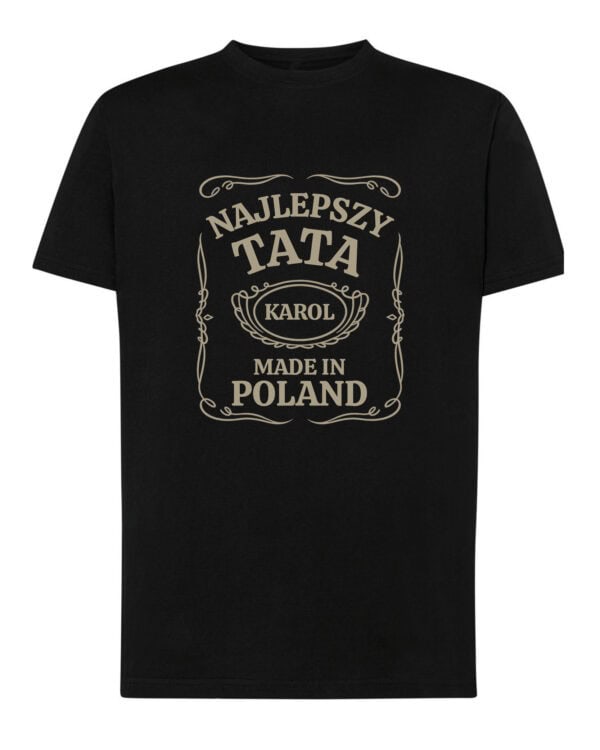 1669 (19) Koszulka Personalizowana Dzień Mężczyzn Najlepszy Prezent dla Taty Dziadka