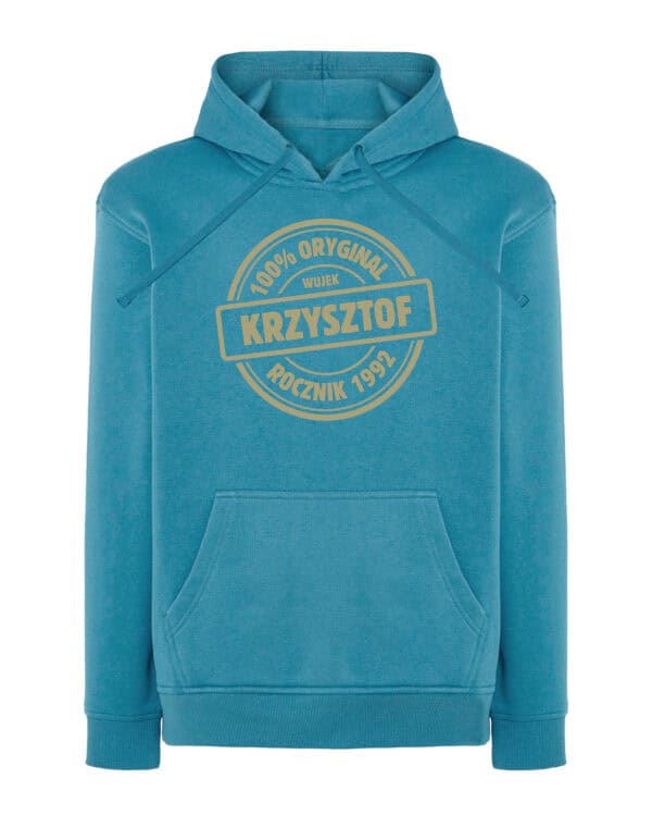 1670 (29) Bluza z kapturem Personalizowana Dzień Mężczyzn <br>100% Oryginał Prezent dla Taty Dziadka