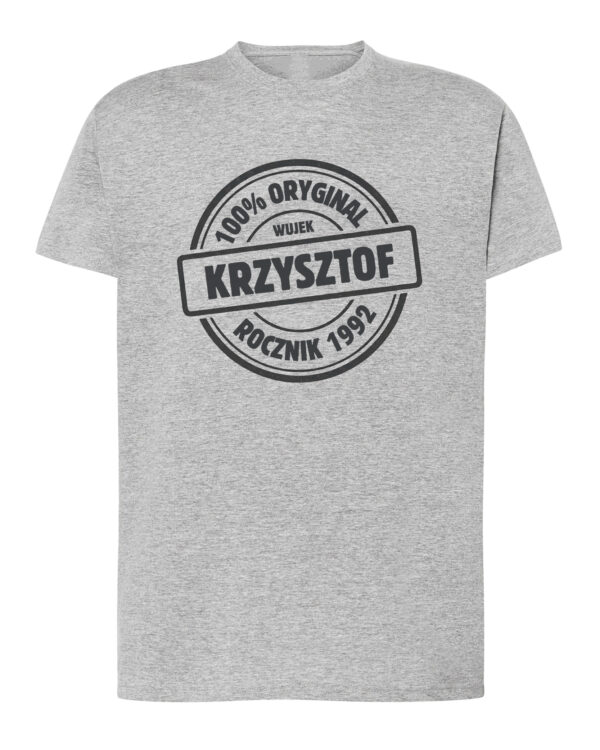 1670 (9) Koszulka Personalizowana Dzień Mężczyzn <br>100% Oryginał Prezent dla Taty Dziadka