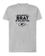 1671 (9) Koszulka Personalizowana Dzień Mężczyzn <br>Najlepszy w Galaktyce Prezent dla Taty Dziadka