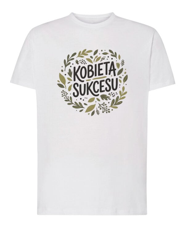 1672 (1) Koszulka Prezent na Dzień Kobiet <br>Kobieta Sukcesu