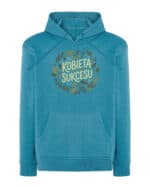 1672 (11) Bluza z kapturem <br>Prezent na Dzień Kobiet Kobieta Sukcesu