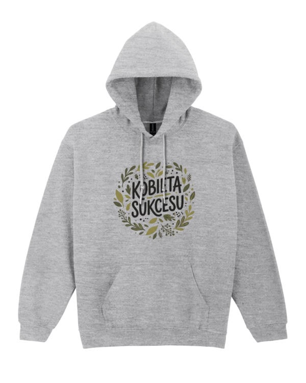1672 (5) Bluza z kapturem <br>Prezent na Dzień Kobiet Kobieta Sukcesu
