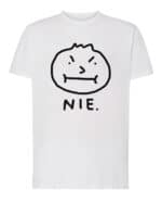 1673 (1) Koszulka Śmieszna Buntownik Nerwus NIE