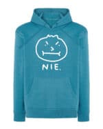 1673 (16) Bluza z kapturem <br>Śmieszna Buntownik Nerwus NIE