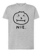 1673 (4) Koszulka Śmieszna Buntownik Nerwus NIE