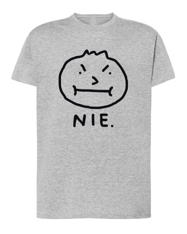 1673 (4) Koszulka Śmieszna Buntownik Nerwus NIE