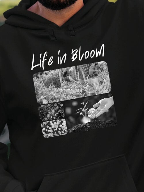 1674 (20) Bluza z kapturem <br>Prezent dla Ogrodnika Kolarz Artystyczny