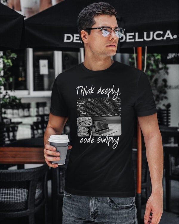 1675 (12) Koszulka Prezent dla Programisty <br>Kolarz Artystyczny