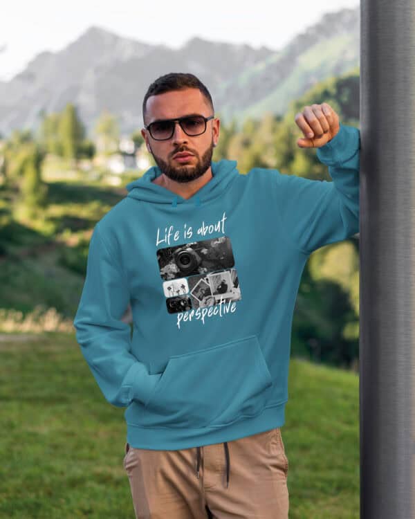 1676 (18) Bluza z kapturem <br>Prezent dla Fotografa Kolarz Artystyczny