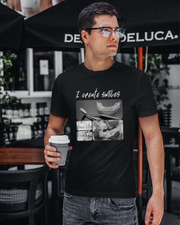 1677 (12) Koszulka Prezent dla Dentysty <br>Kolarz Artystyczny