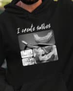 1677 (20) Bluza z kapturem Prezent dla Dentysty Kolarz Artystyczny