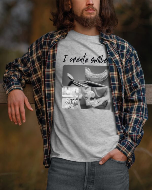 1677 (6) Koszulka Prezent dla Dentysty <br>Kolarz Artystyczny