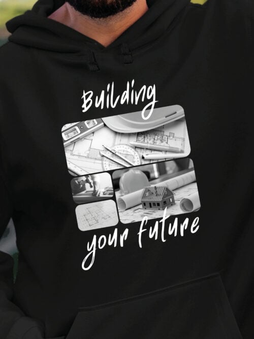 1678 (20) Bluza z kapturem Prezent dla Architekta Kolarz Artystyczny