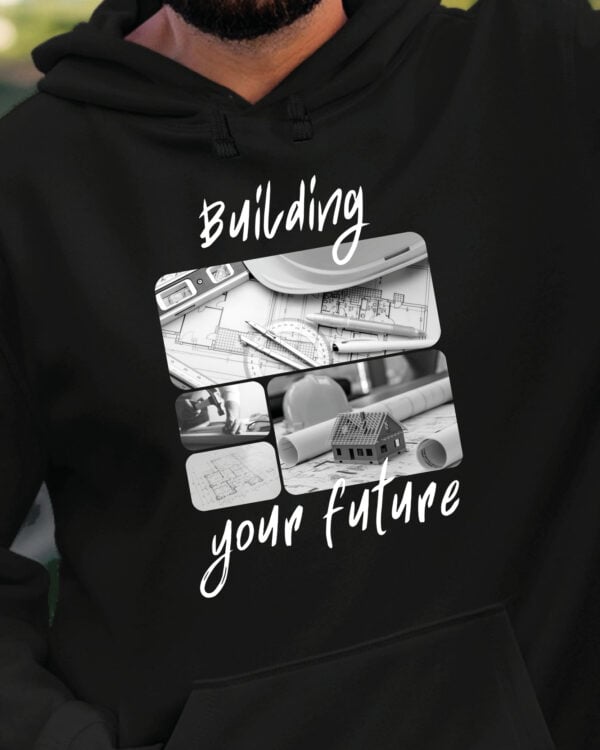 1678 (20) Bluza z kapturem Prezent dla Architekta Kolarz Artystyczny