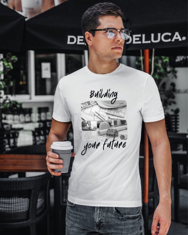 1678 (3) Koszulka Prezent dla Architekta <br>Kolarz Artystyczny