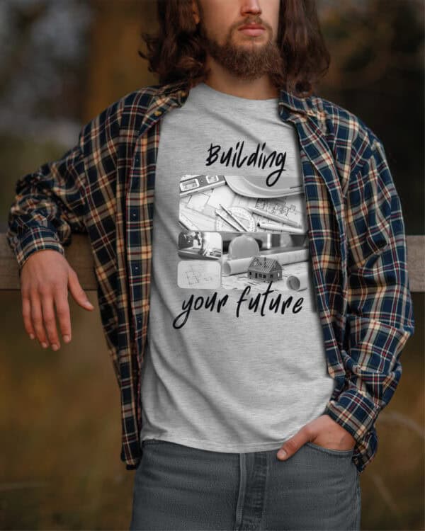 1678 (6) Koszulka Prezent dla Architekta <br>Kolarz Artystyczny