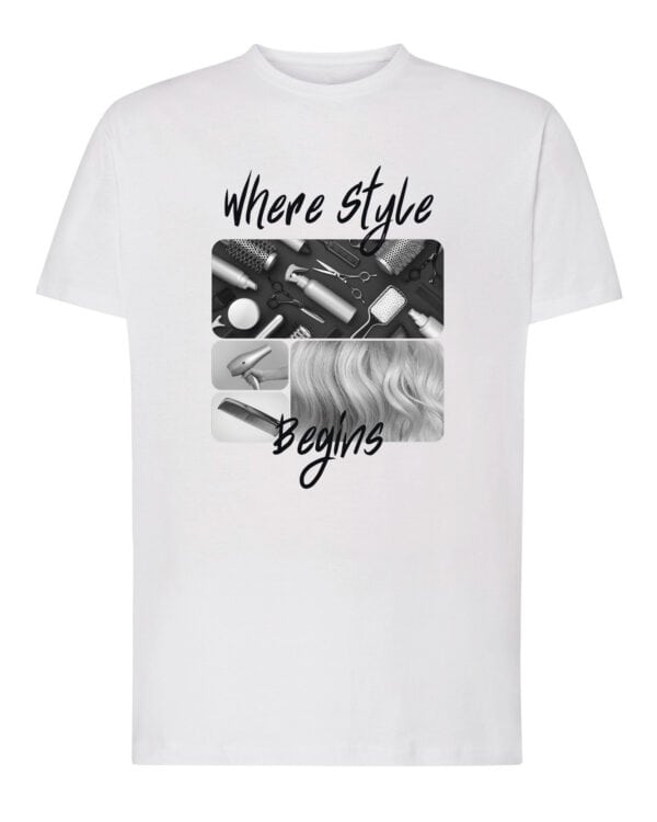 1680 (1) Koszulka Prezent dla Fryzjera <br>Kolarz Artystyczny