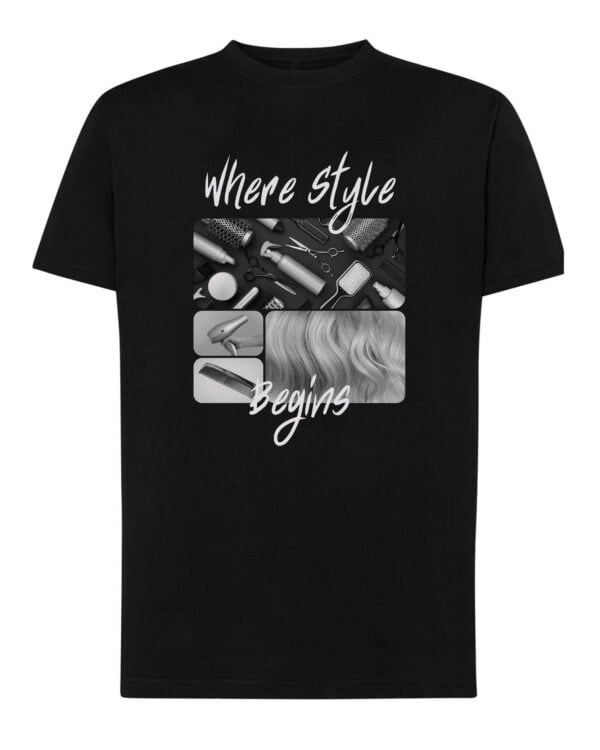 1680 (10) Koszulka Prezent dla Fryzjera <br>Kolarz Artystyczny