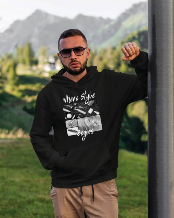 1680 (15) Bluza z kapturem <br>Prezent dla Fryzjera Kolarz Artystyczny