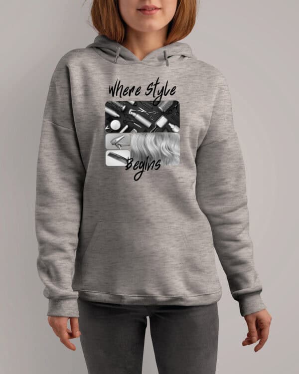 1680 (8) Bluza z kapturem <br>Prezent dla Fryzjera Kolarz Artystyczny