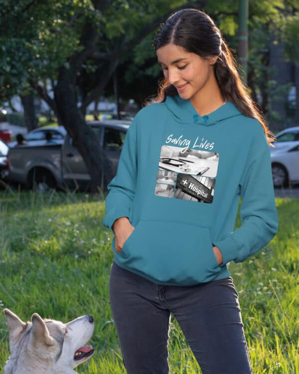 1684 (17) Bluza z kapturem <br>Prezent dla Lekarza Kolarz Artystyczny