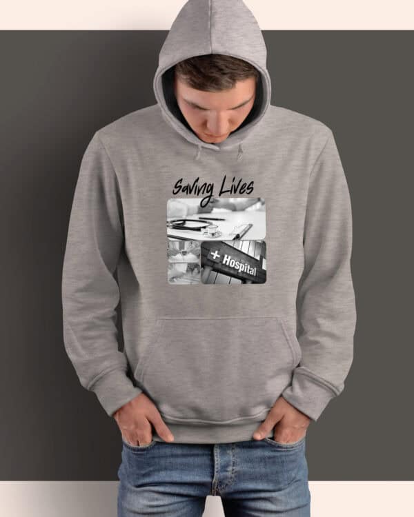 1684 (9) Bluza z kapturem <br>Prezent dla Lekarza Kolarz Artystyczny