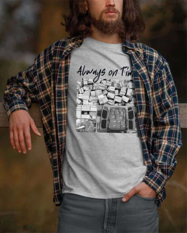 1685 (6) Koszulka Prezent dla Kuriera <br>Kolarz Artystyczny