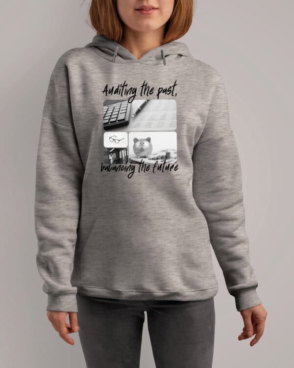 1686 (8) Bluza z kapturem <br>Prezent dla Księgowego Kolarz Artystyczny