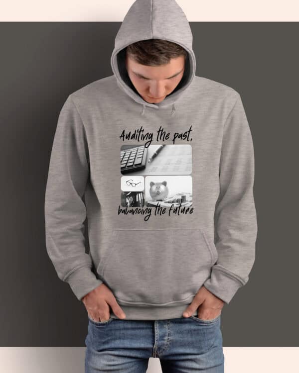 1686 (9) Bluza z kapturem <br>Prezent dla Księgowego Kolarz Artystyczny