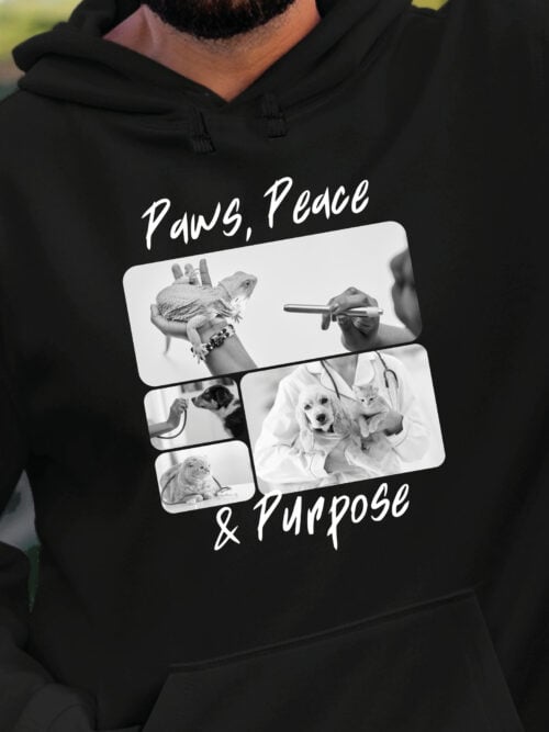 1687 (20) Bluza z kapturem Prezent dla Weterynarza Kolarz Artystyczny