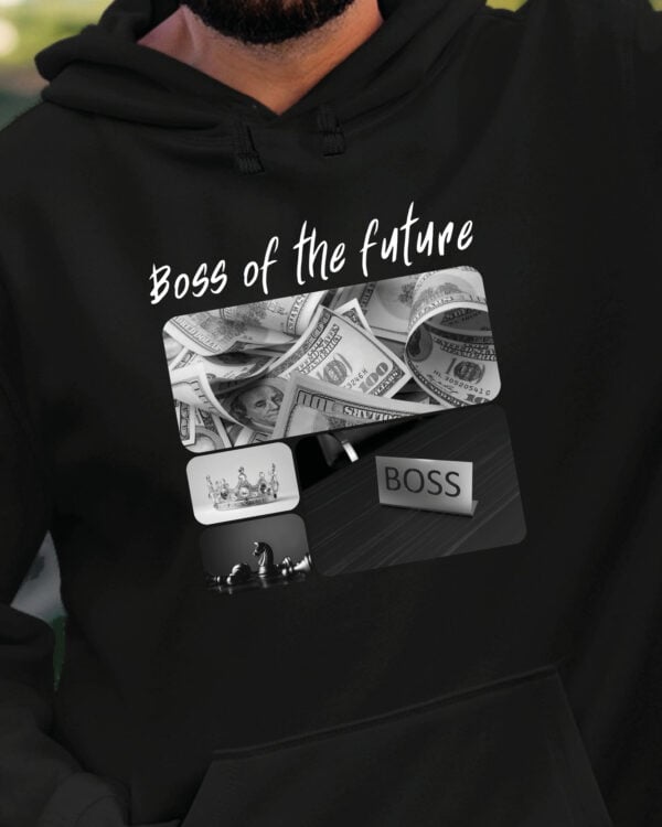 1690 (23) Bluza z kapturem Prezent dla Szefa Kolarz Artystyczny