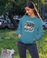 1692 (20) Bluza z kapturem <br>Prezent dla Pszczelarza Kolarz Artystyczny