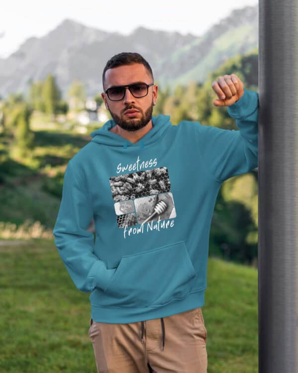 1692 (21) Bluza z kapturem <br>Prezent dla Pszczelarza Kolarz Artystyczny