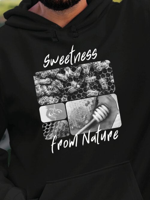 1692 (23) Bluza z kapturem Prezent dla Pszczelarza Kolarz Artystyczny