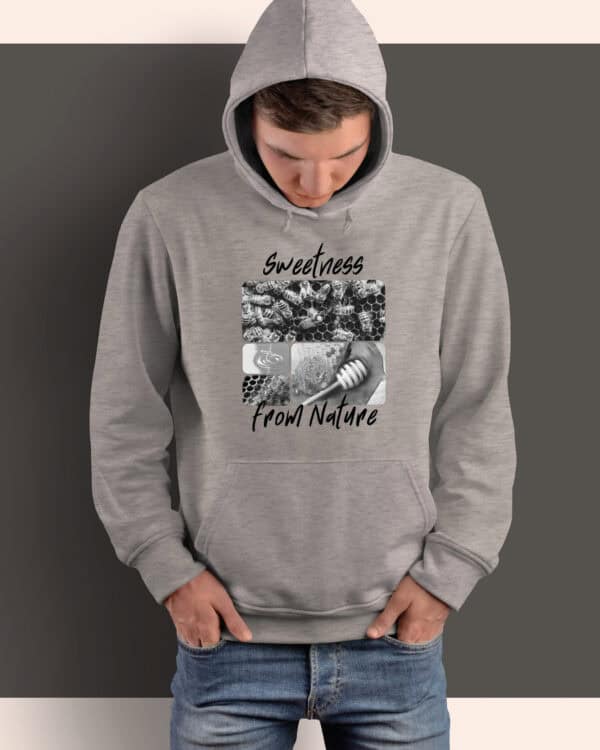 1692 (9) Bluza z kapturem <br>Prezent dla Pszczelarza Kolarz Artystyczny