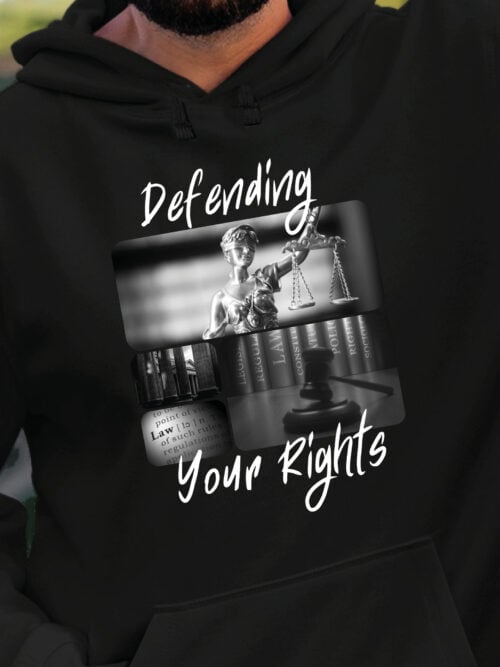 1693 (23) Bluza z kapturem Prezent dla Prawnika Kolarz Artystyczny