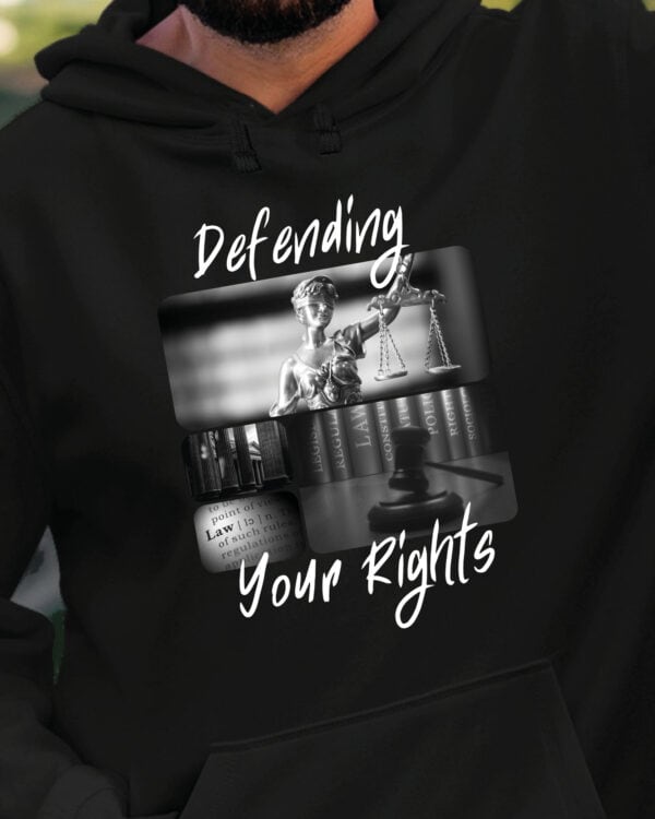 1693 (23) Bluza z kapturem Prezent dla Prawnika Kolarz Artystyczny