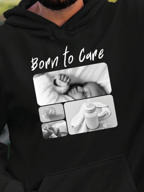 1694 (23) Bluza z kapturem Prezent dla Położnej Kolarz Artystyczny