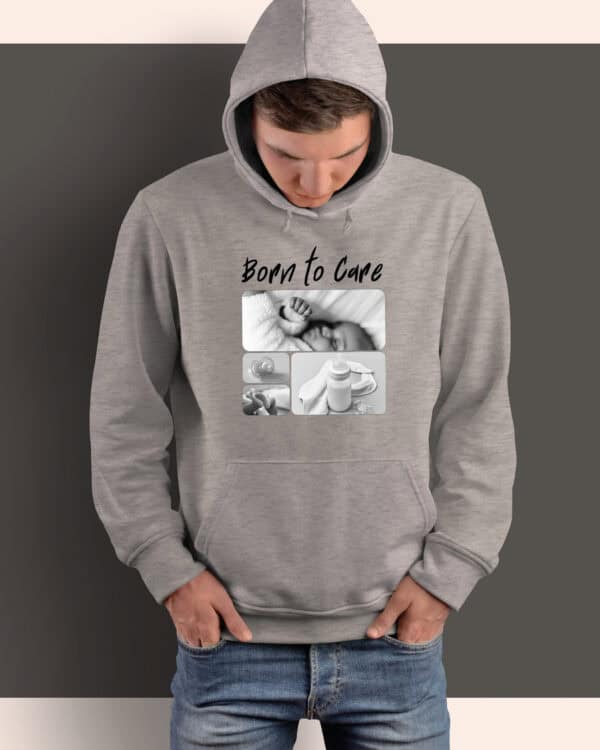 1694 (9) Bluza z kapturem <br>Prezent dla Położnej Kolarz Artystyczny