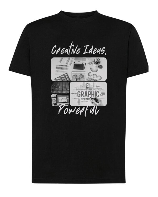 1697 (13) Koszulka Prezent dla Grafika <br>Kolarz Artystyczny