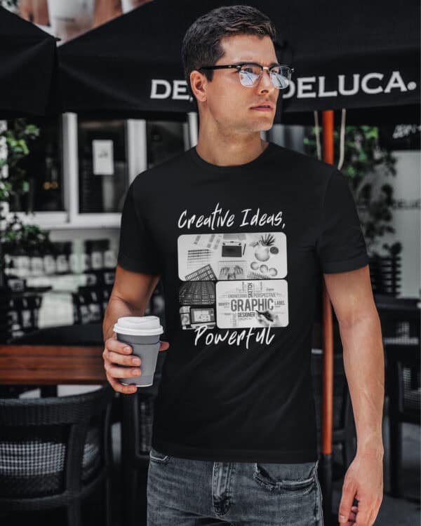 1697 (15) Koszulka Prezent dla Grafika <br>Kolarz Artystyczny